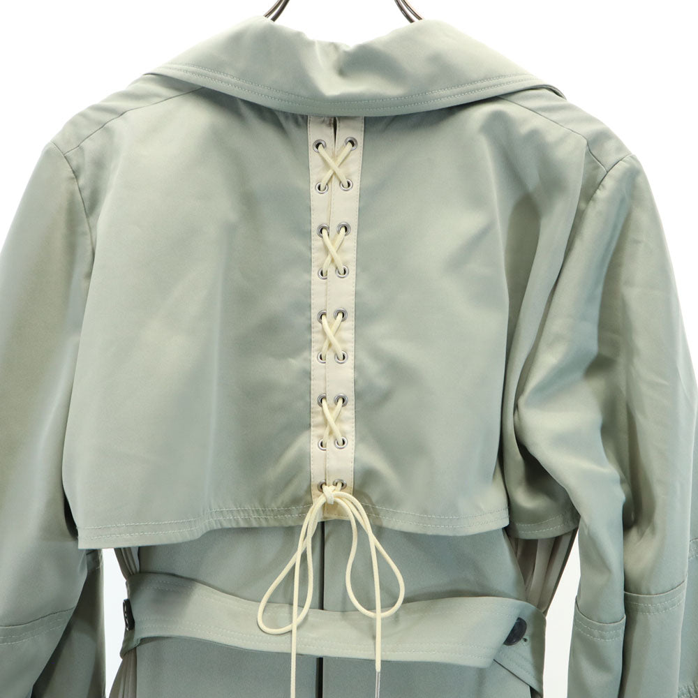 AMERI UNDRESSED Green-Gray Coat Size F