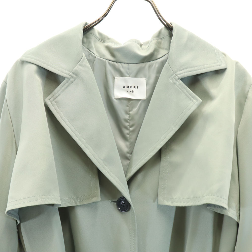 AMERI UNDRESSED Green-Gray Coat Size F