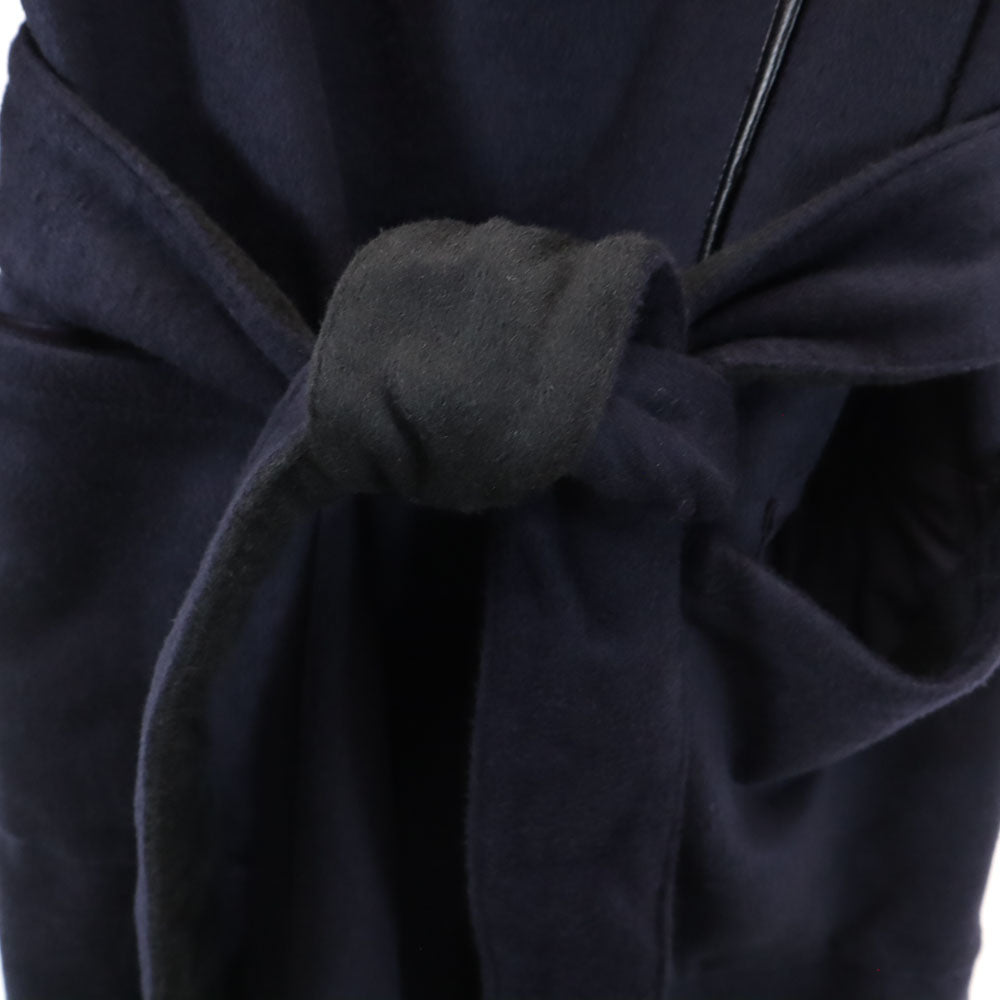 THURIUM Reversible Long Sleeve Wool Coat Navy Size 38