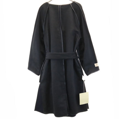 THURIUM Reversible Long Sleeve Wool Coat Navy Size 38
