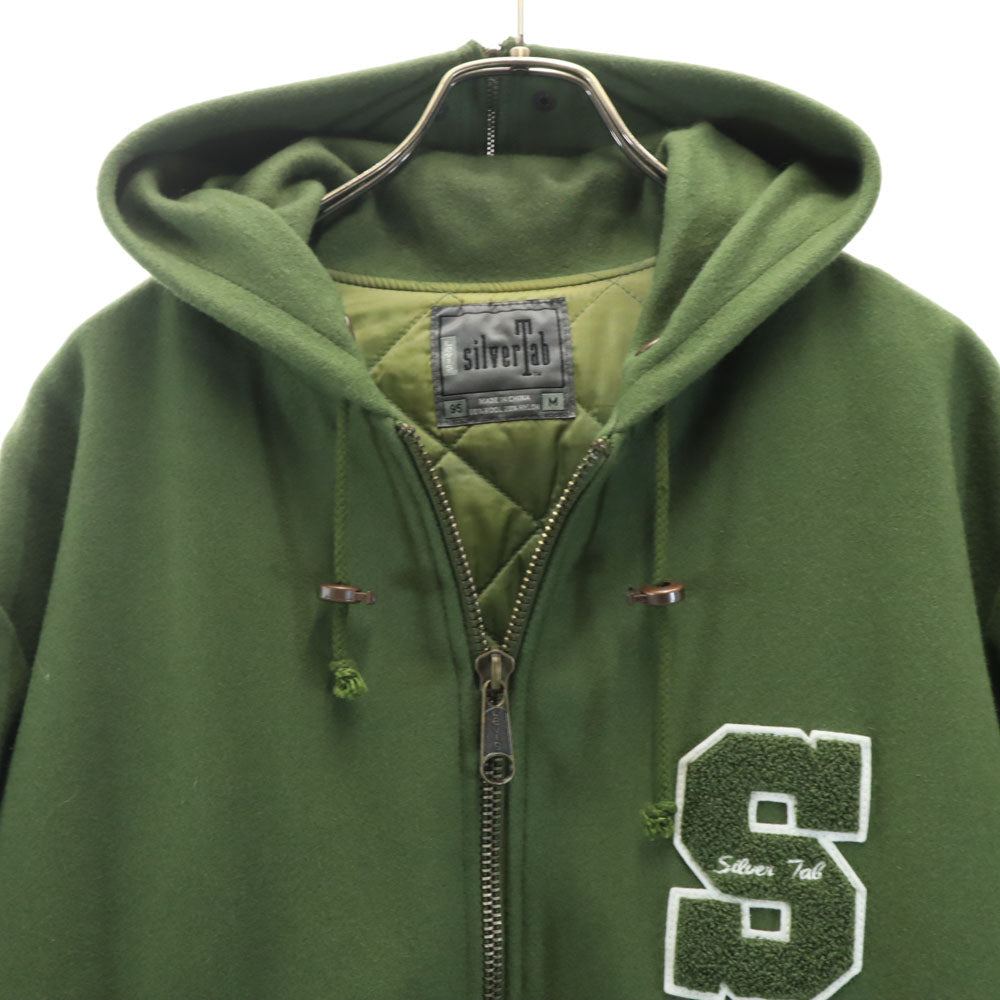 Levi's 90s Silver Tab Melton Hooded Coat Green Size M