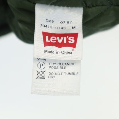 Levi's 90s Silver Tab Melton Hooded Coat Green Size M
