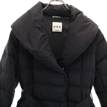 TATRAS Shawl Collar Down Coat Charcoal Gray Size JP 3