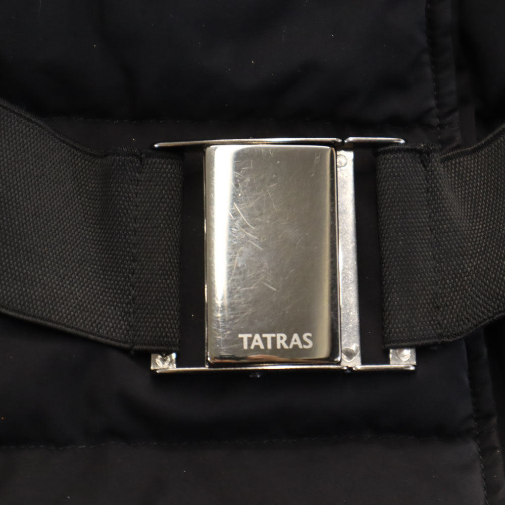 TATRAS Shawl Collar Down Coat Charcoal Gray Size JP 3