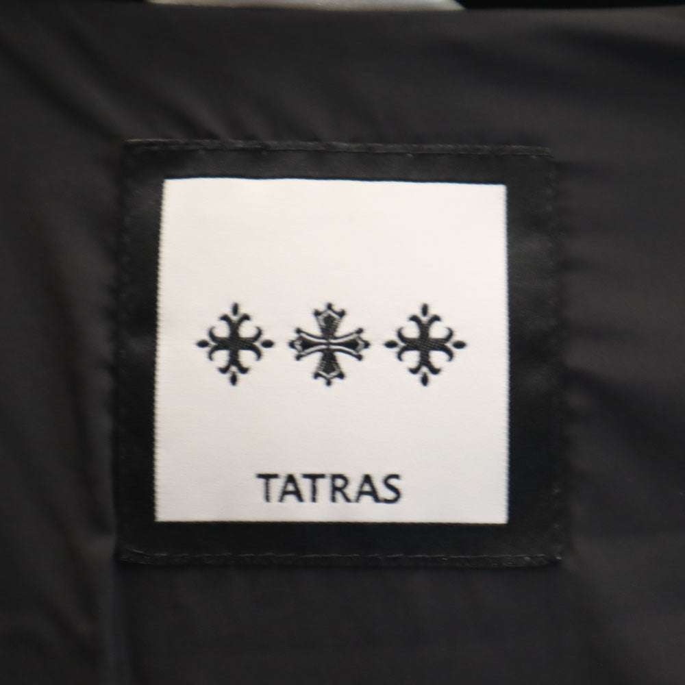 TATRAS Shawl Collar Down Coat Charcoal Gray Size JP 3