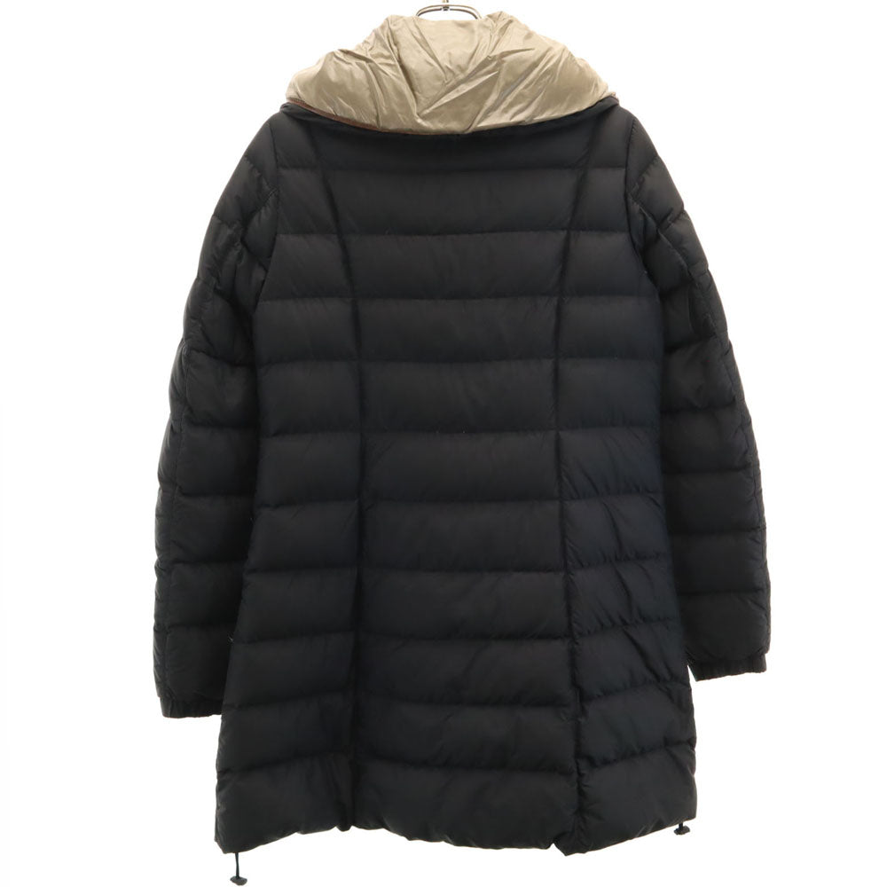 DUVETICA Double-Breasted Down Coat Charcoal Size 42