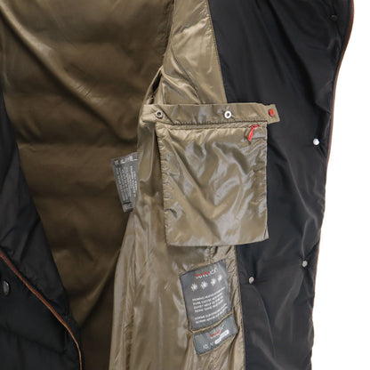 DUVETICA Double-Breasted Down Coat Charcoal Size 42