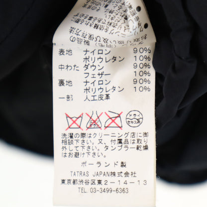 TATRAS Polish Down Coat Charcoal Black Size JP 3
