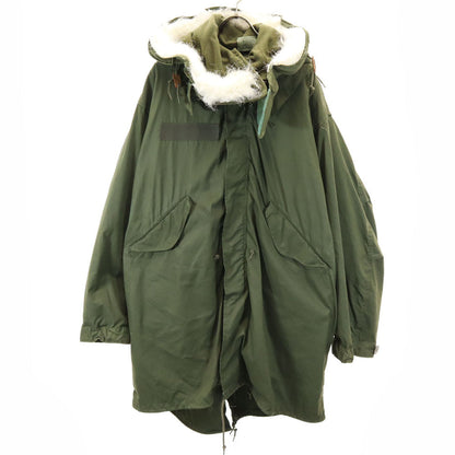 US ARMY 80s M-65 Mods Field Jacket Khaki Liner Size M