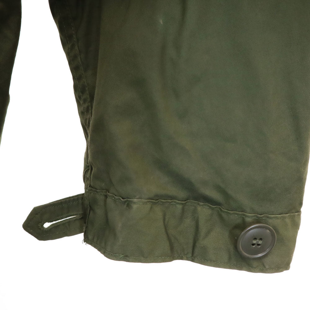 US ARMY 80s M-65 Mods Field Jacket Khaki Liner Size M