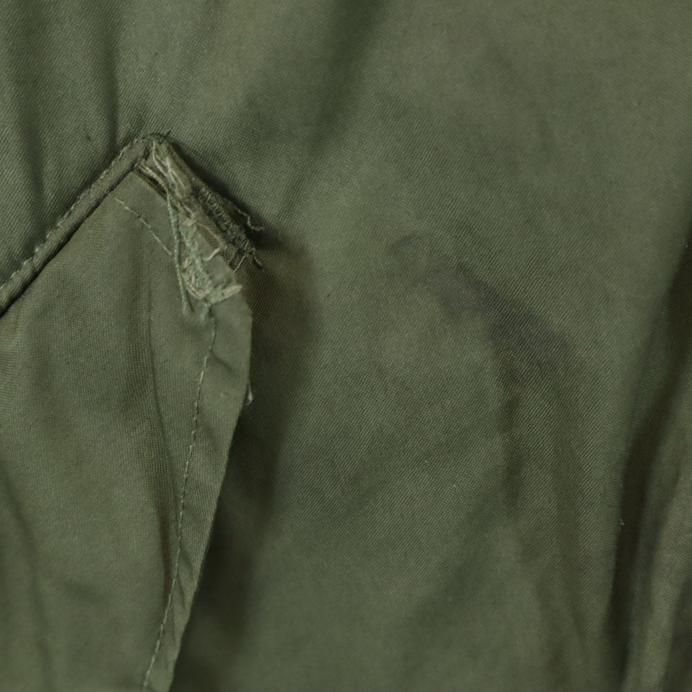 US ARMY 80s M-65 Mods Field Jacket Khaki Liner Size M