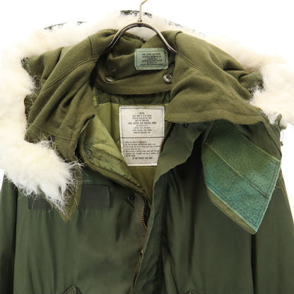 US ARMY 80s M-65 Mods Field Jacket Khaki Liner Size M