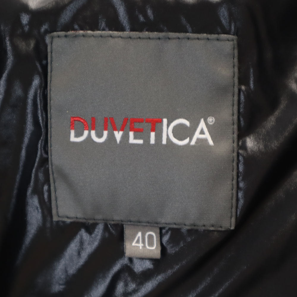 DUVETICA Bulgarian Down Jacket Black Size 40