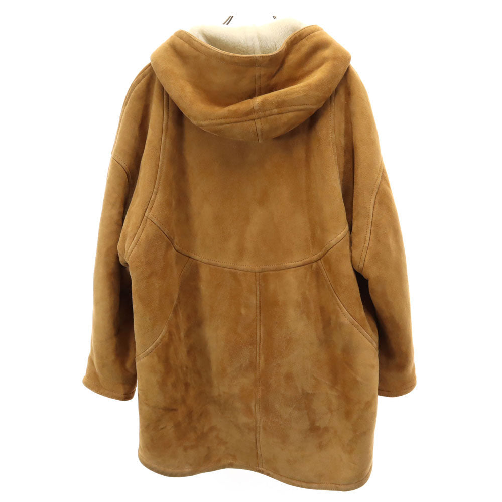 Shearling 80s Vintage Shearling Coat Brown Size 46