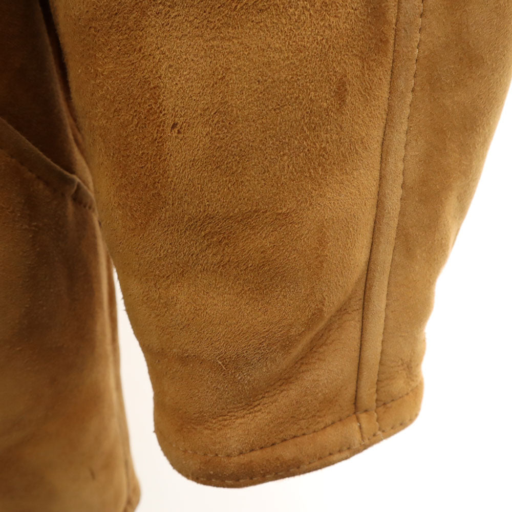 Shearling 80s Vintage Shearling Coat Brown Size 46
