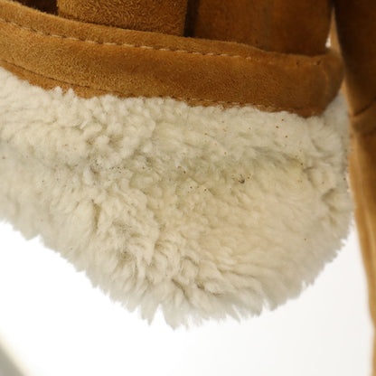 Shearling 80s Vintage Shearling Coat Brown Size 46