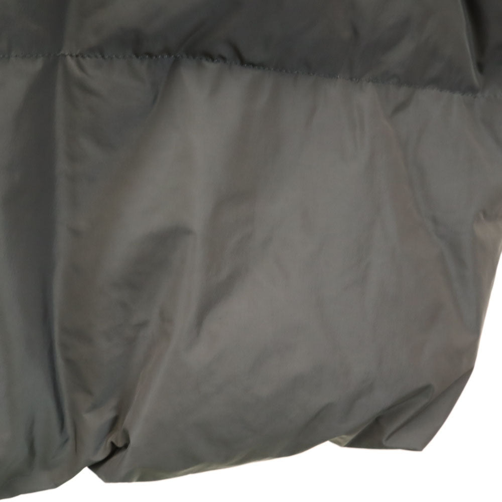 BALMAIN Gray Down Jacket Size L