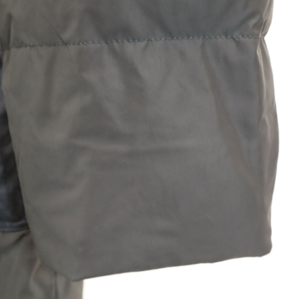 BALMAIN Gray Down Jacket Size L