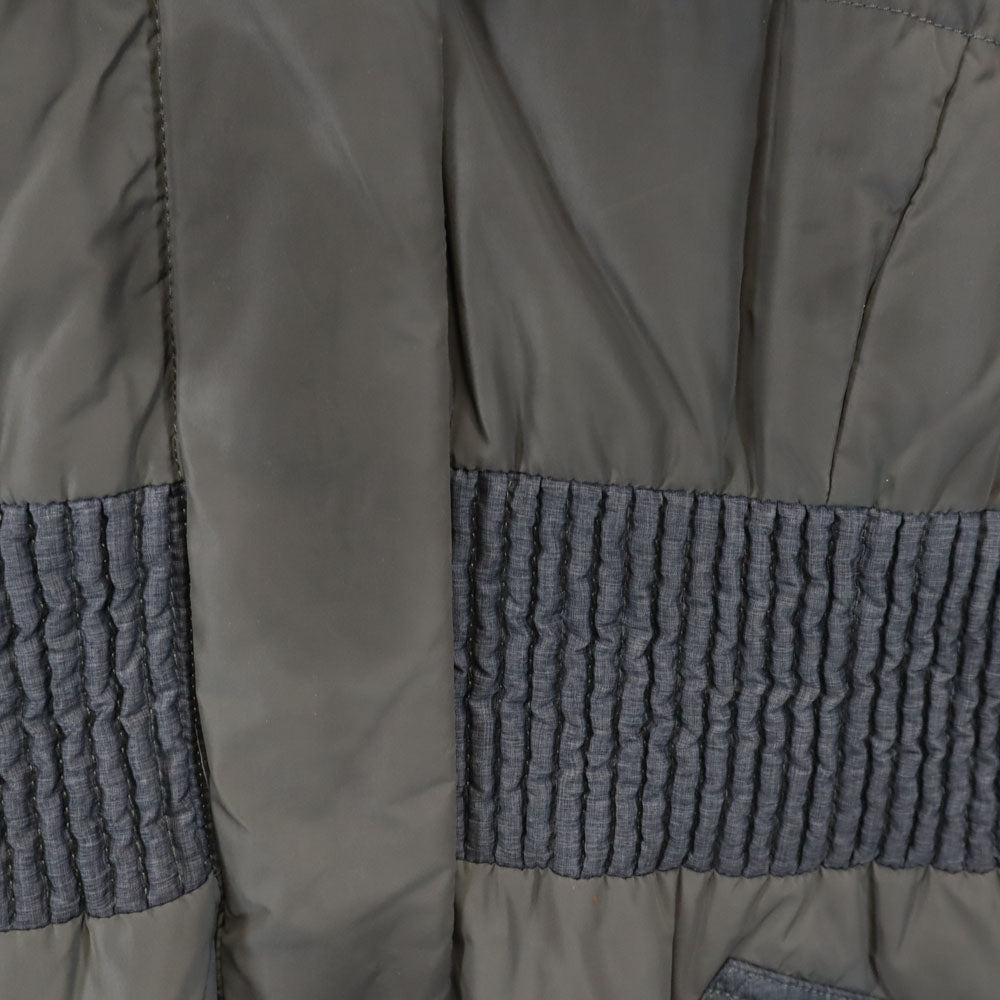BALMAIN Gray Down Jacket Size L