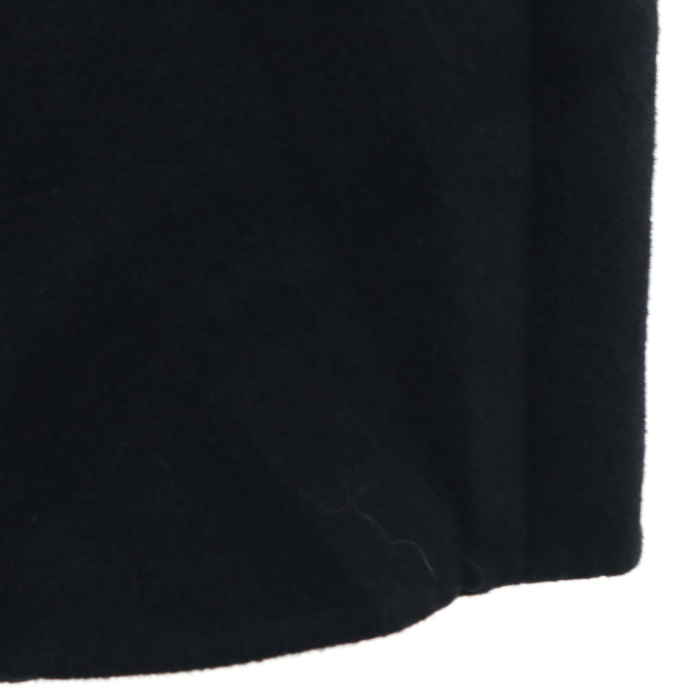PRADA Long Sleeve Wool Coat Black Size 38