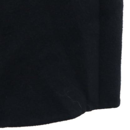 PRADA Long Sleeve Wool Coat Black Size 38