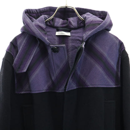 J.W.Anderson. Black Long Sleeve Wool Coat Size US36