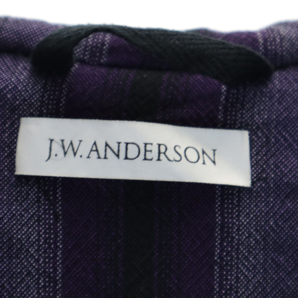 J.W.Anderson. Black Long Sleeve Wool Coat Size US36