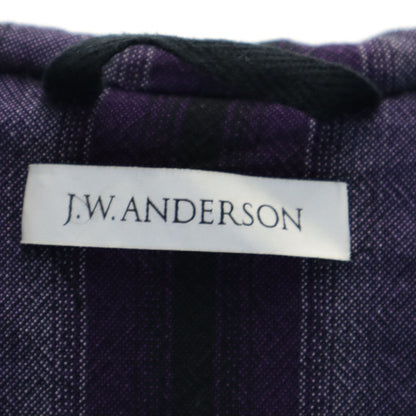 J.W.Anderson. Black Long Sleeve Wool Coat Size US36