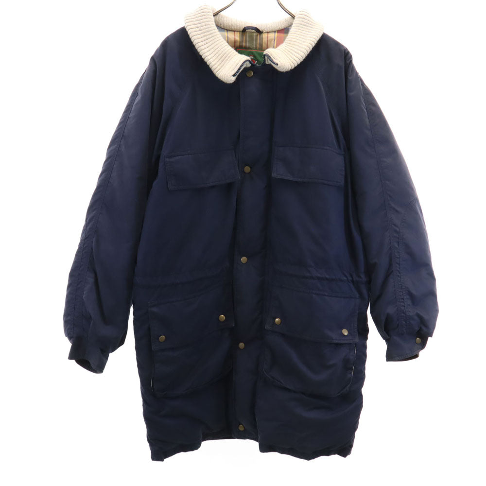 BARACUTA 90s Green Label Down Coat Navy Size L