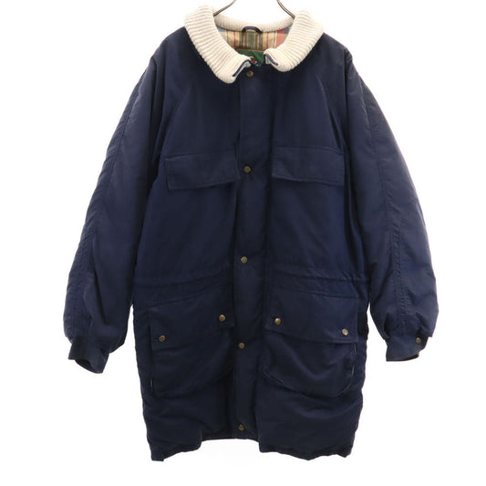 BARACUTA 90s Green Label Down Coat Navy Size L
