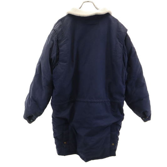 BARACUTA 90s Green Label Down Coat Navy Size L