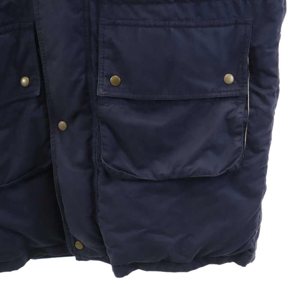 BARACUTA 90s Green Label Down Coat Navy Size L