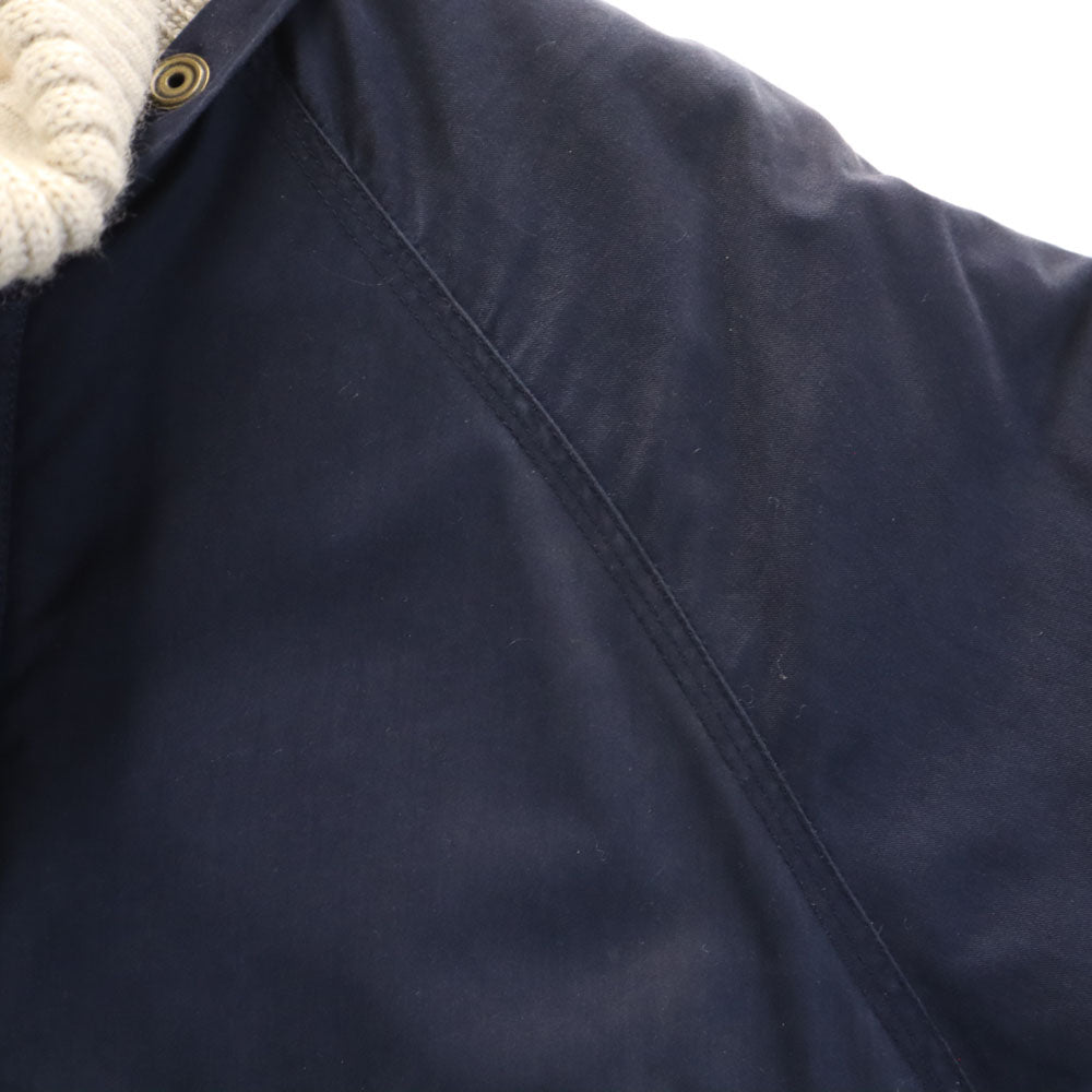 BARACUTA 90s Green Label Down Coat Navy Size L