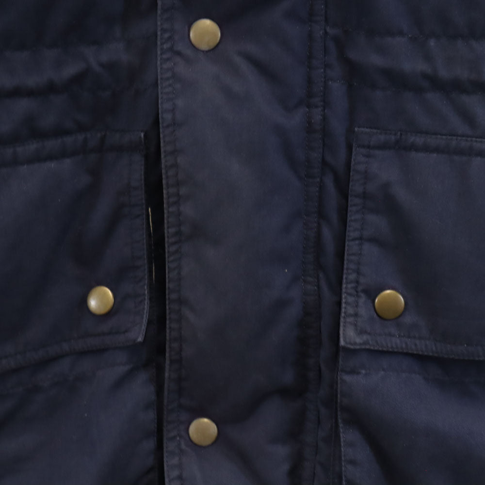 BARACUTA 90s Green Label Down Coat Navy Size L