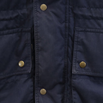 BARACUTA 90s Green Label Down Coat Navy Size L