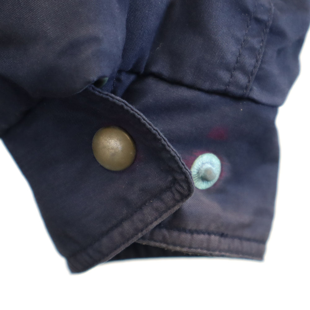 BARACUTA 90s Green Label Down Coat Navy Size L