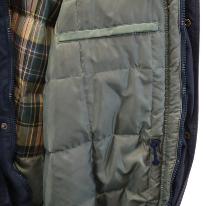 BARACUTA 90s Green Label Down Coat Navy Size L