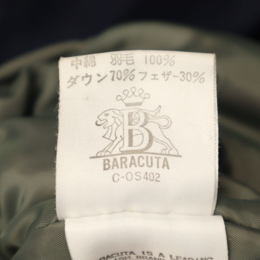BARACUTA 90s Green Label Down Coat Navy Size L