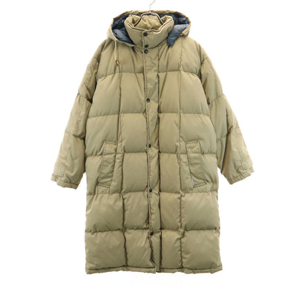 THE NORTH FACE Hooded Outdoor Down Coat Beige Size M