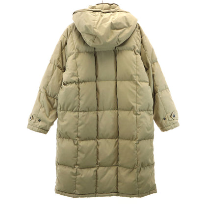 THE NORTH FACE Hooded Outdoor Down Coat Beige Size M