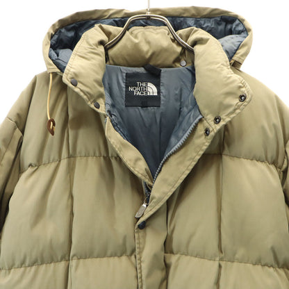 THE NORTH FACE Hooded Outdoor Down Coat Beige Size M