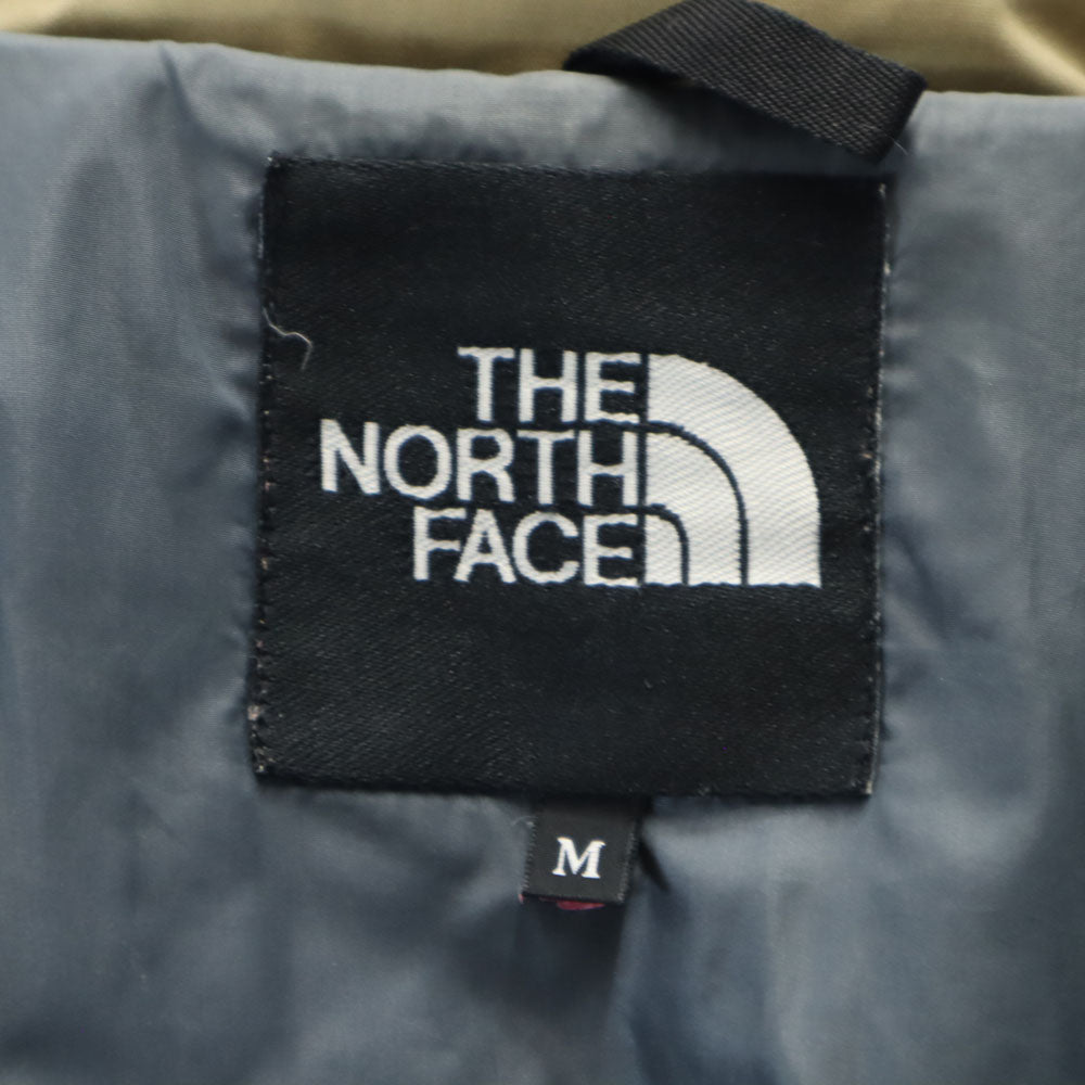 THE NORTH FACE Hooded Outdoor Down Coat Beige Size M