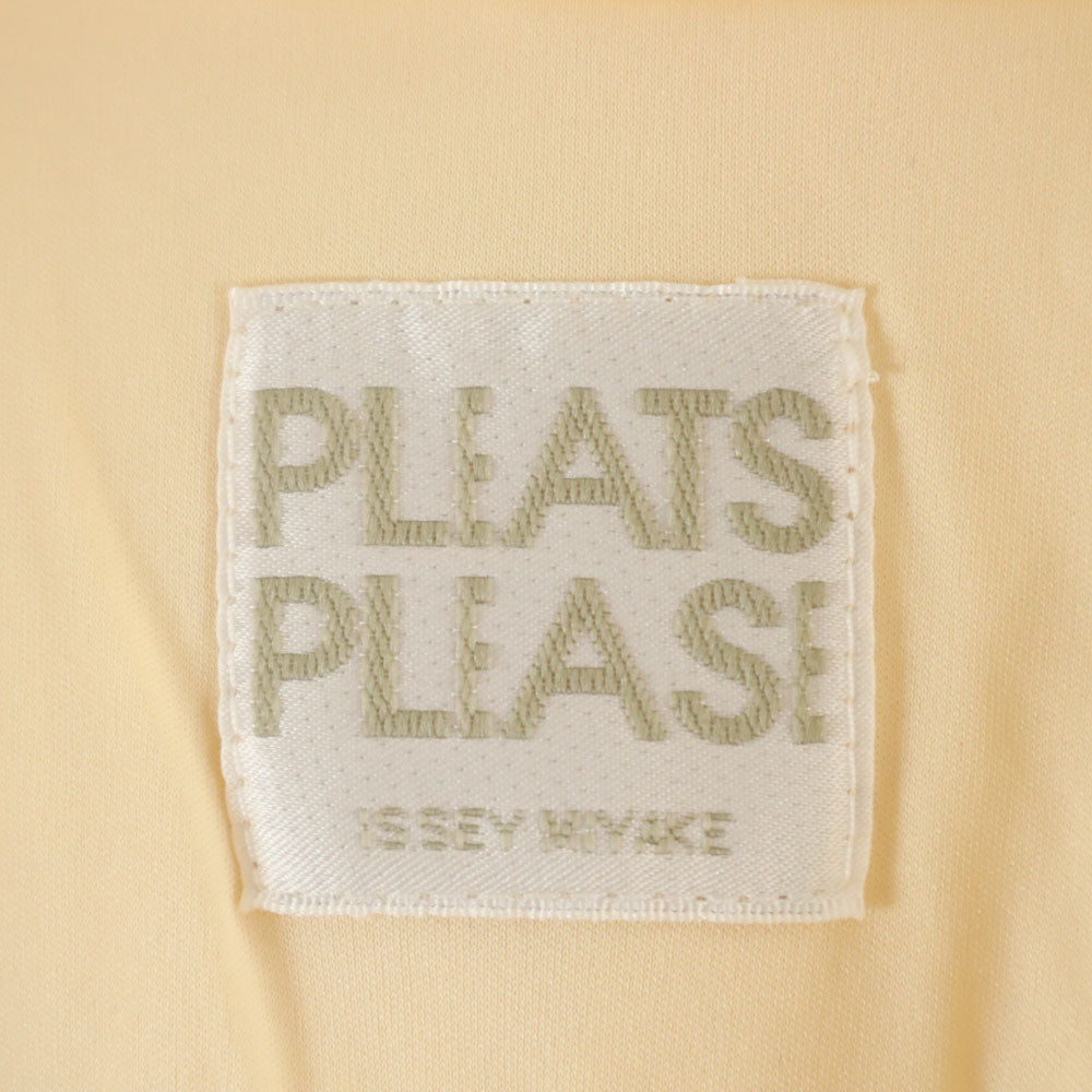 PLEATS PLEASE Issey Miyake Down Coat Beige Size JP 3