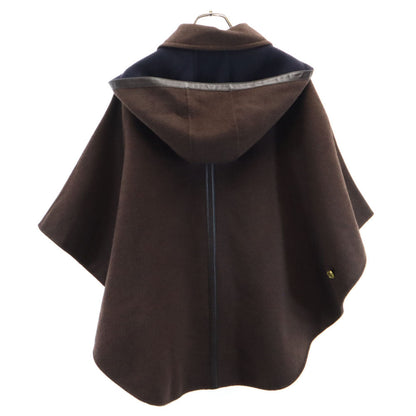 LOUIS VUITTON Brown Poncho
