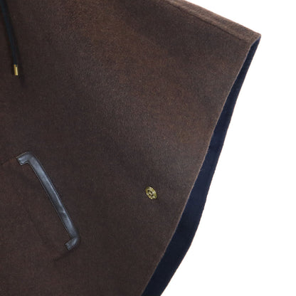 LOUIS VUITTON Brown Poncho