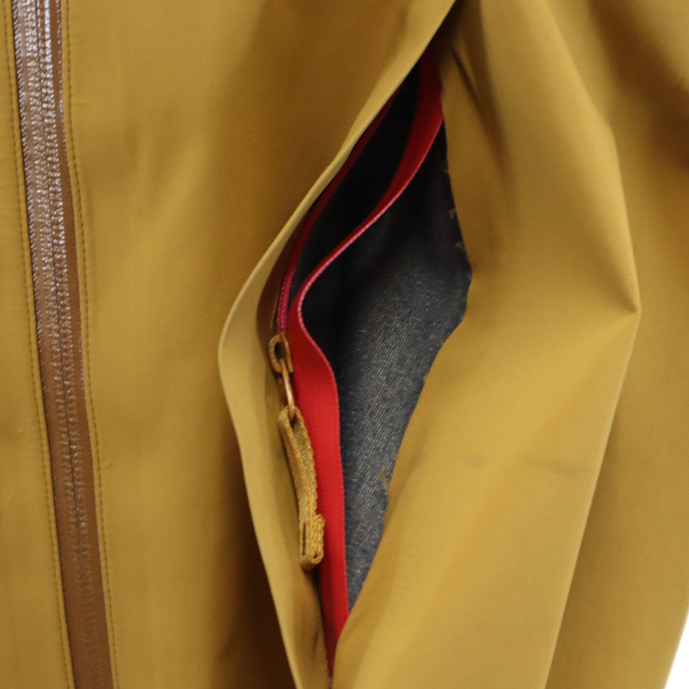 ARC'TERYX GORE-TEX Rain Coat Yellow Size M