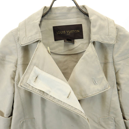 LOUIS VUITTON Trench Coat Beige Size 36