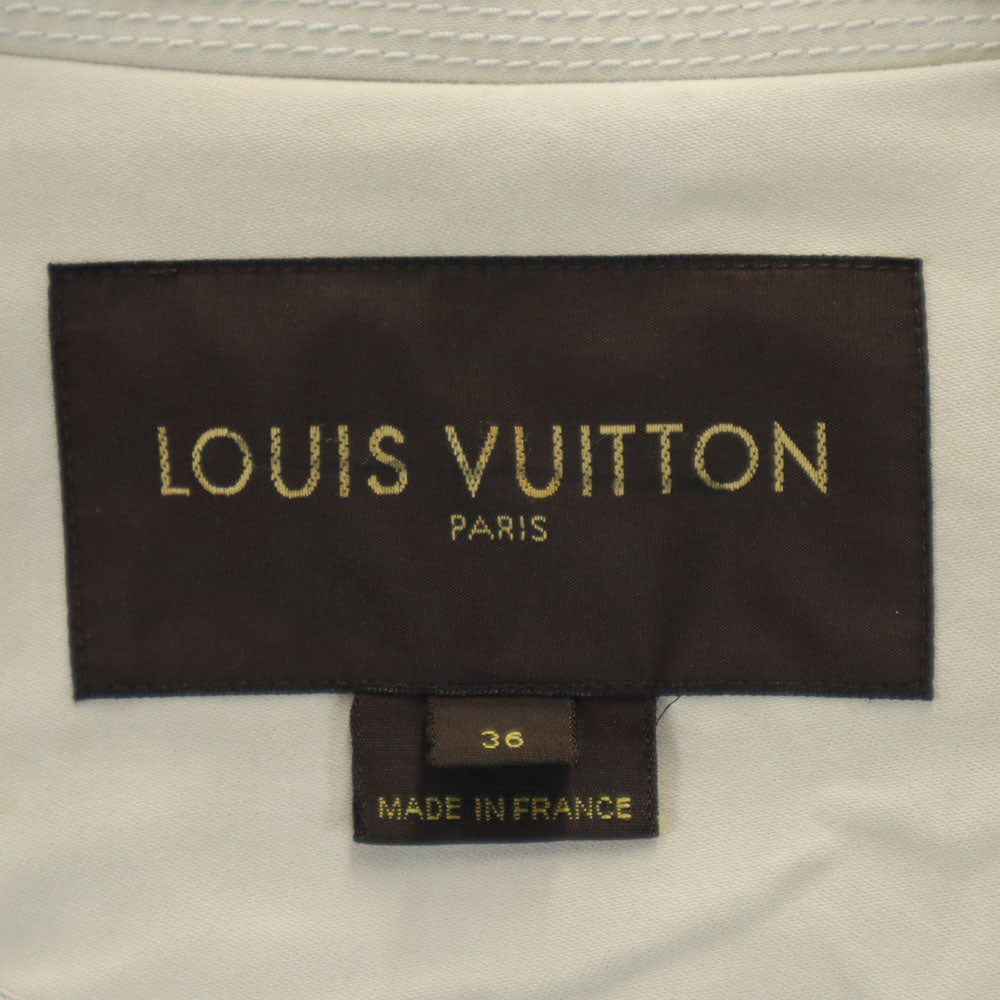 LOUIS VUITTON Trench Coat Beige Size 36