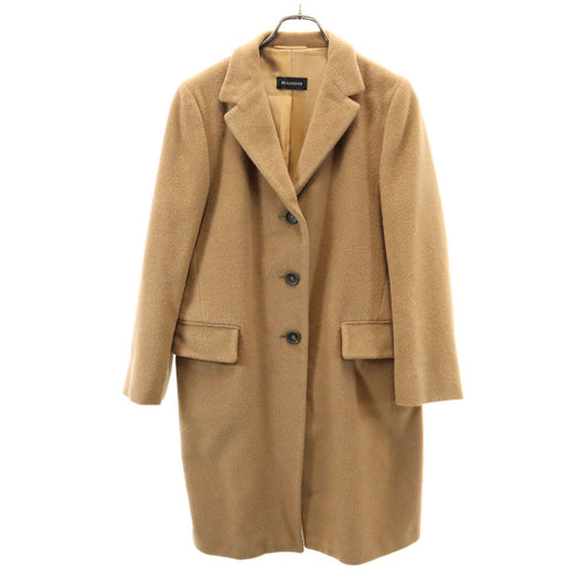 JIL SANDER Camel Hair Chesterfield Coat Size 38