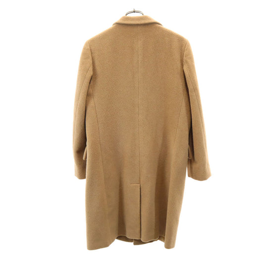 JIL SANDER Camel Hair Chesterfield Coat Size 38